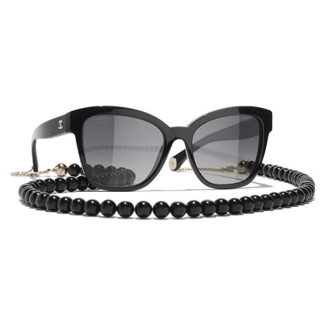 lentes negros chanel|gafas chanel.